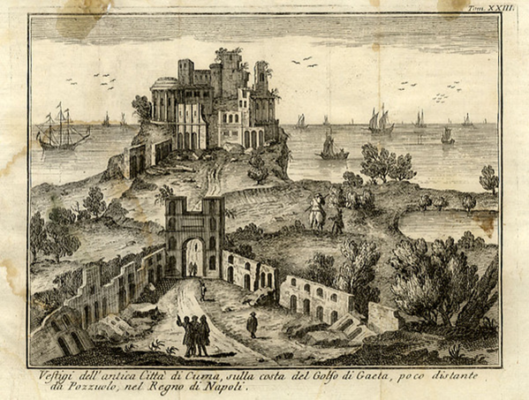 Inc. in rame, f. 19,9x14,6. Thomas Salmon, Venezia 1761