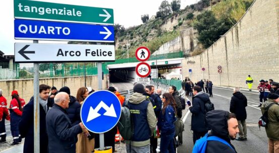 Inaugurazione tunnel